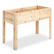 Load image into Gallery viewer, BGLP84 - Cedar Patio Planter with Legs (No lower shelf) - Large - 48&quot; (L) x 24” (W) x 33” (H)
